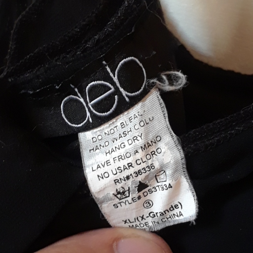 Deb Peplum top - Picture 3 of 4